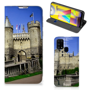 Samsung Galaxy M31 Book Cover Kasteel