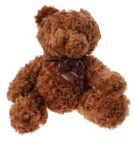 Kamparo knuffelbeer 36 cm bruin - thumbnail
