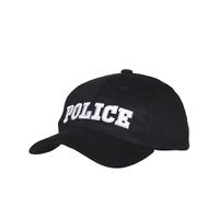 Zwarte baseball pet Police