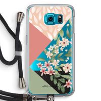 Sweet heaven geometrics: Samsung Galaxy S6 Transparant Hoesje met koord