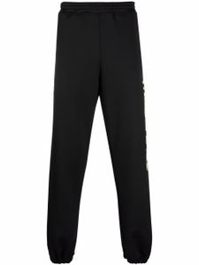 Moschino pantalon de jogging à taille élastiquée - Noir