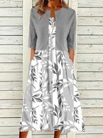 Floral Elegant Two-Piece Set - thumbnail