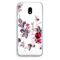 Mooie bloemen: Samsung Galaxy J3 (2017) Transparant Hoesje