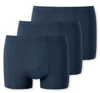 Schiesser Boxershorts Uncover Modal cotton 3-pack blauw - thumbnail