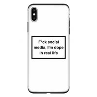 I'm dope: iPhone XS Max Tough Case
