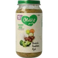 Olvarit Broccoli rundvlees rijst 15M05