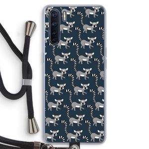 Makis: Oppo A91 Transparant Hoesje met koord