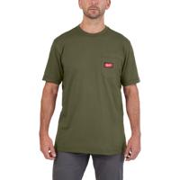 Milwaukee WT SS GN S T-shirt Work short sleeve green S - 4932493018