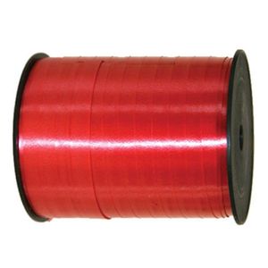 Cadeaulint/sierlint in de kleur rood 5 mm x 500 meter