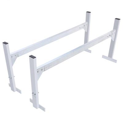 VEVOR Dakladderrek Railingrek 2-pack 300-2060 mm Lengte Verstelbare vrachtwagenrek 150-230 mm Hoogte, 181 kg Laadvermogen Vrachtwagenbagagerekken Aluminiumlegering tegen roest, corrosie Dakrek