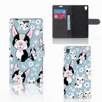 Sony Xperia Z3 Telefoonhoesje met Pasjes Hondjes - thumbnail