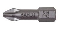 Bahco 10xbits ph2 25mm 1/4" extrahard | 61H/PH2