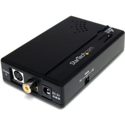 StarTech.com Composiet en S-Video naar HDMI Converter met Audio
