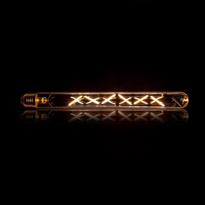 Kooldraadlamp 'Buis' 30cm E27 LED 4W goldline , dimbaar Kooldraadlamp 'Buis' 30cm E27 LED 4W goldline , dimbaar