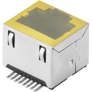 Weidmüller RJ45C3 S1V 2.7E4N RL RJ45-aansluitstekker CAT 3 2514600000 Bus, inbouw verticaal Aantal polen (sensoren) 8 Zilver, Zwart 300 stuk(s)