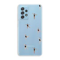 Dancing #1: Samsung Galaxy A73 Transparant Hoesje