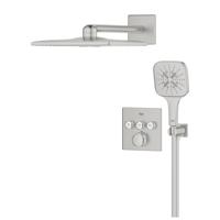 Grohe Smartcontrol Thermostatisch Inbouw Douchekraan Shower-Set Vierkant Supersteel