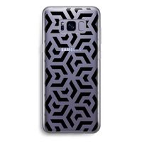 Crazy pattern: Samsung Galaxy S8 Plus Transparant Hoesje