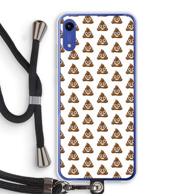 Poop emoji: Honor Play 8A Transparant Hoesje met koord