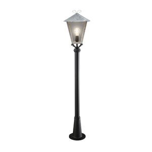Tuinpaal Benu 1-lichts 128 cm hoog gegalvaniseerd E27 fitting 436-320