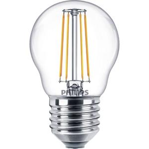 Philips LED 34732800 LED-lamp Energielabel F (A - G) E27 Kogel 4.3 W = 40 W Warmwit (Ø x l) 45 mm x 80 mm 1 stuk(s)