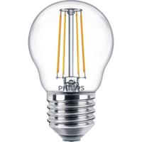 Philips LED 34732800 LED-lamp Energielabel F (A - G) E27 Kogel 4.3 W = 40 W Warmwit (Ø x l) 45 mm x 80 mm 1 stuk(s)