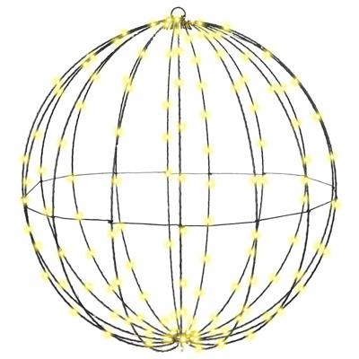 Bal met 192 LED Warmwit 60 cm Metaal