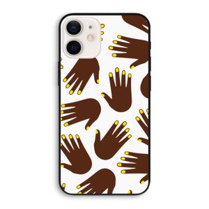 Hands dark: iPhone 12 Biologisch afbreekbaar hoesje