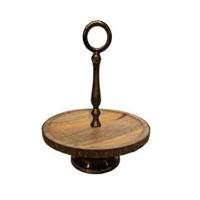 Etagerge 1 laag Antique brass glans