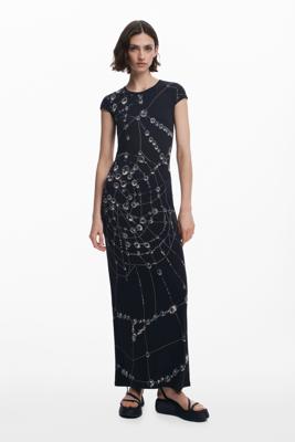 Midijurk geweven Tyler McGillivary - BLACK - XL