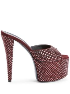 Giuseppe Zanotti mules Gz Aida 150 mm - Rouge