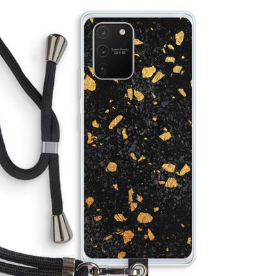 Terrazzo N°7: Samsung Galaxy S10 Lite Transparant Hoesje met koord