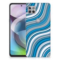 Motorola Moto G 5G | TPU bumper | Waves Blue