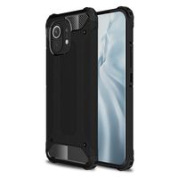 Lunso - Armor Guard backcover hoes - Xiaomi Mi 11 - Zwart