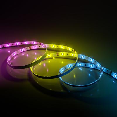 HOFTRONIC™ Liora Smart LED Strip 5m - Wifi & Bluetooth - RBGIC - Met afstandsbediening - IP44 voor binnen en buiten - SMD 5050 - 30 LEDs/m