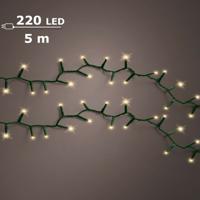 LED compact rice lights 220 lamps soft gold