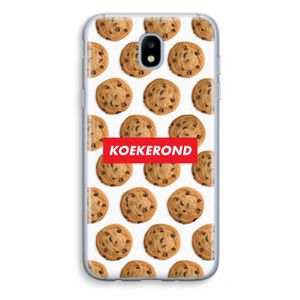 Koekerond: Samsung Galaxy J5 (2017) Transparant Hoesje