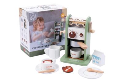 Houten Koffiezetapparaat, 14dlg