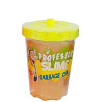 Professor Slime vuilnisemmer 400 gram slijm 13,5 cm geel - thumbnail