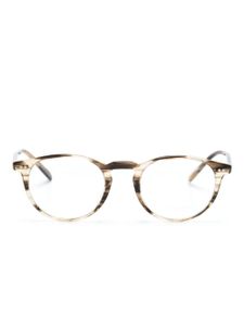 Oliver Peoples lunettes de vue à monture Riley-R pantos - Marron