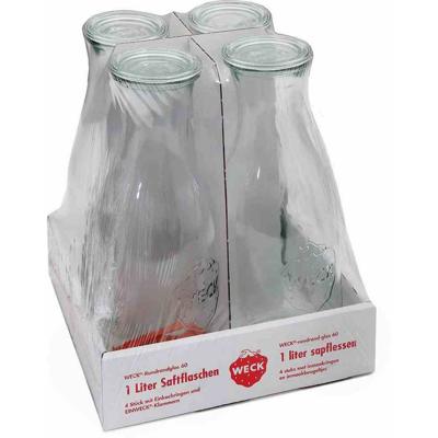 WECK 4T-766 Sapfles 4-delige tray 1 L met ringen en klemmen