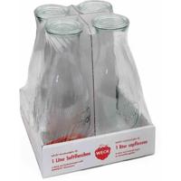 WECK 4T-766 Sapfles 4-delige tray 1 L met ringen en klemmen