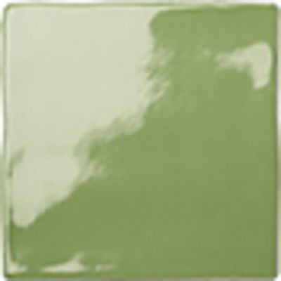 Sottocer Harmony Wandtegel | 15x15 cm | Glans Groen