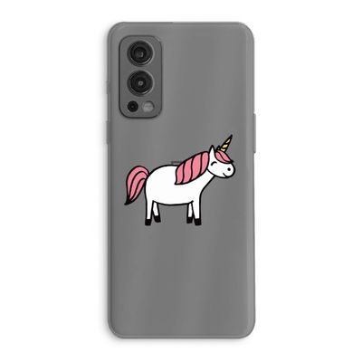 Eenhoorn: OnePlus Nord 2 5G Transparant Hoesje