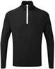TriDry TR110 Men´s Long Sleeve Performance ¼ Zip - Black/White - S