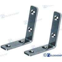 Soportes escuadra GS72027 - ESCUADRA INOX 31X31 (PACK 2