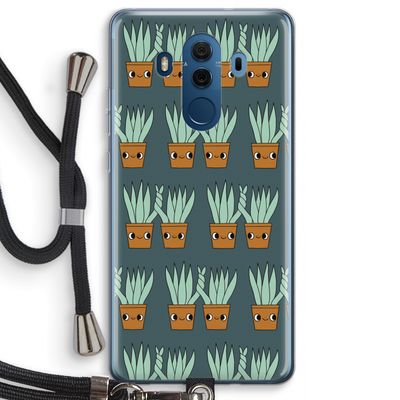 Sansevieria: Huawei Mate 10 Pro Transparant Hoesje met koord