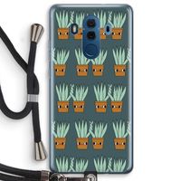 Sansevieria: Huawei Mate 10 Pro Transparant Hoesje met koord