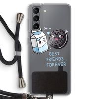 Best Friend Forever: Samsung Galaxy S21 Transparant Hoesje met koord