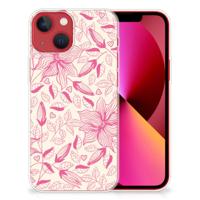 Apple iPhone 13 | TPU Case | Pink Flowers